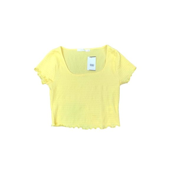 NWT! NORDSTROM LUSH Yellow Crop Top-Size Medium - Picture 2 of 11